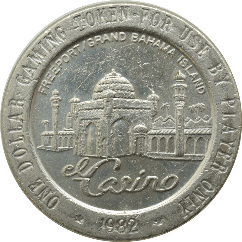 El Casino Freeport Bahamas $1 Token 1982