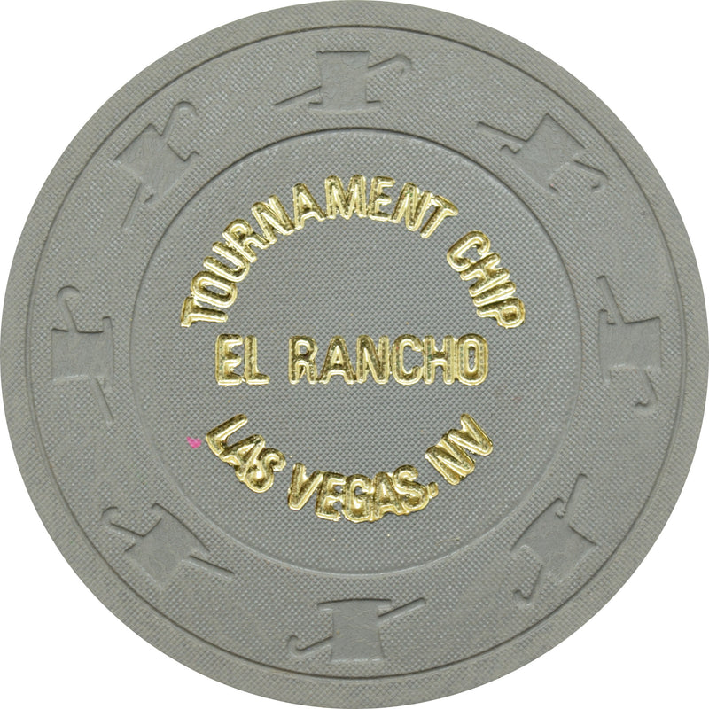 El Rancho Casino Las Vegas Nevada Gray Tournament Chip 1980s