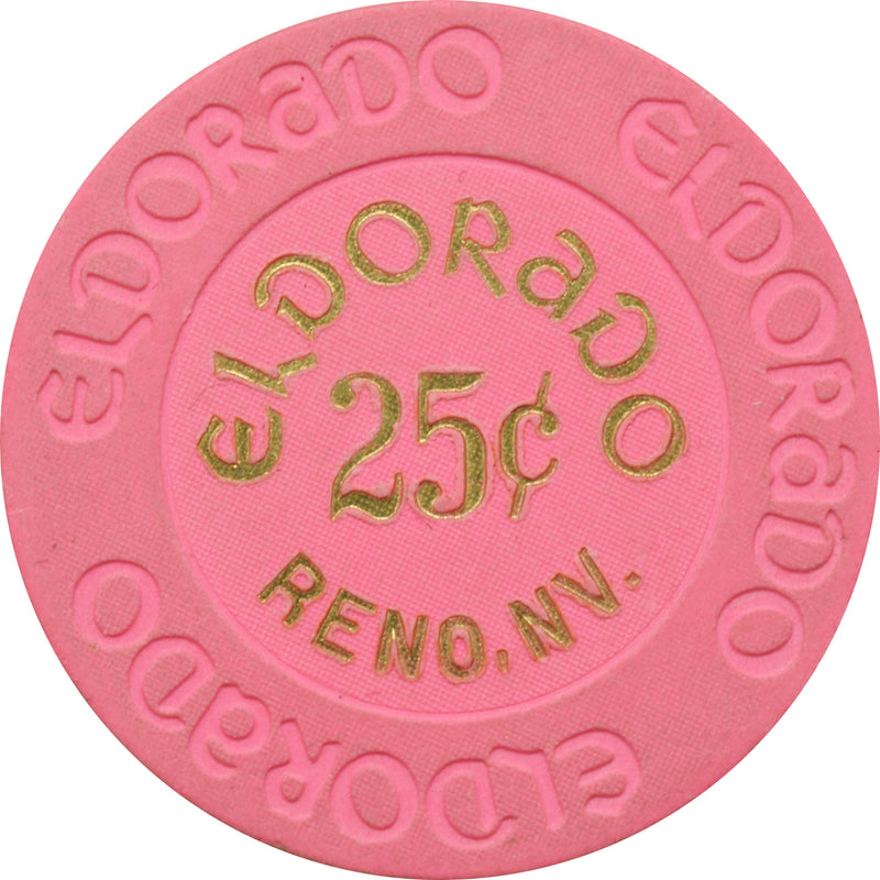 Eldorado Casino Reno Nevada 25 Cent Chip 1986