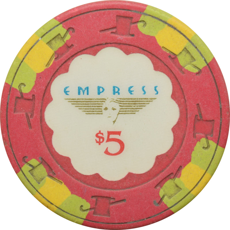 Empress Casino Joliet IL $5 Chip