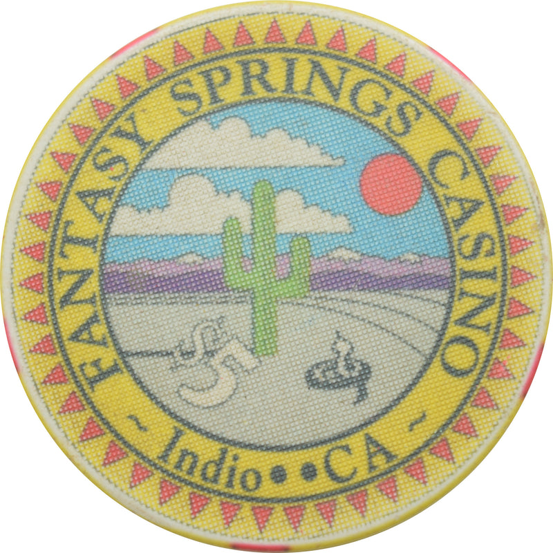 Fantasy Springs Casino Indio California $5 Chip