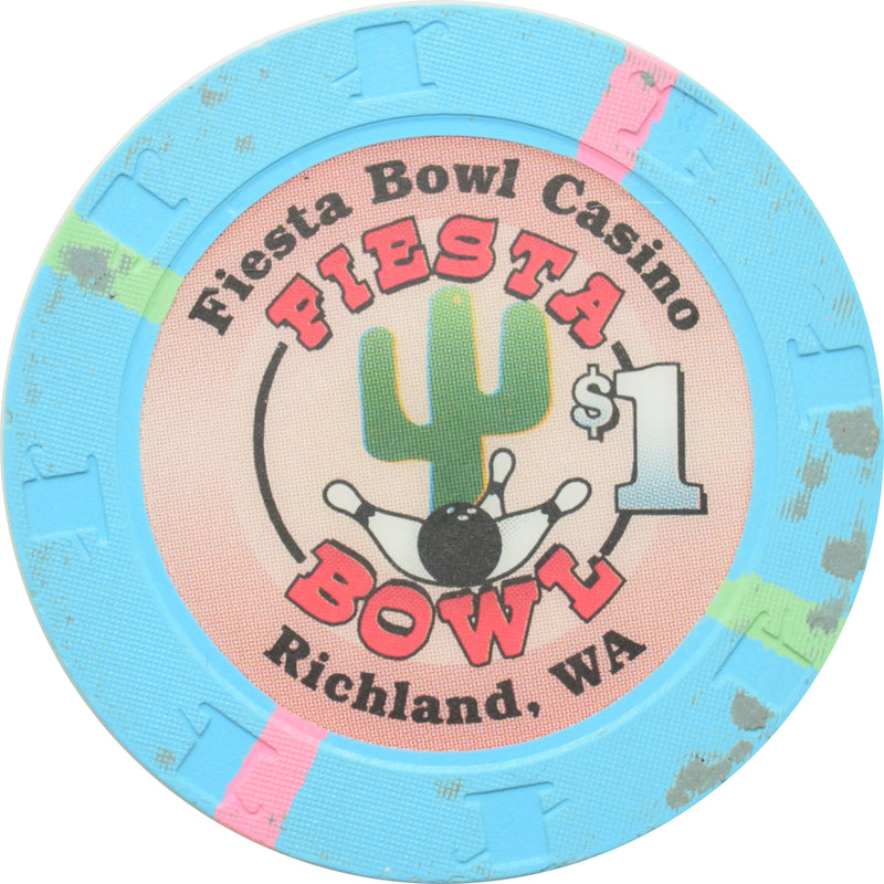 Fiesta Bowl Casino Richland Washington $1 Chip