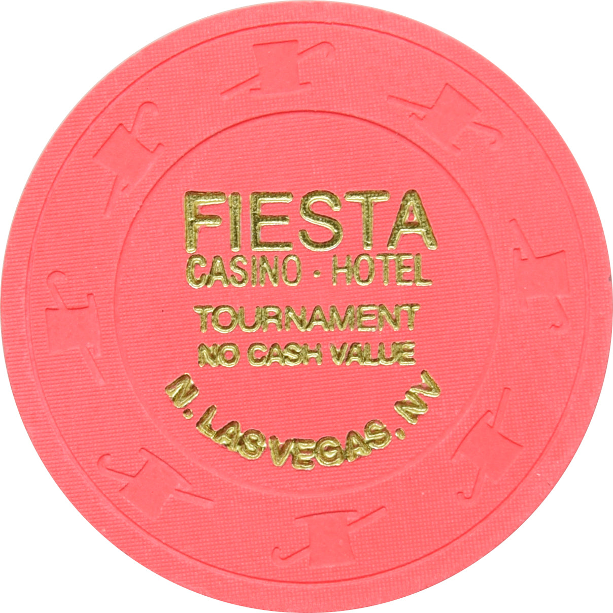 Fiesta Casino North Las Vegas Nevada Pink NCV Tournament Chip 1997