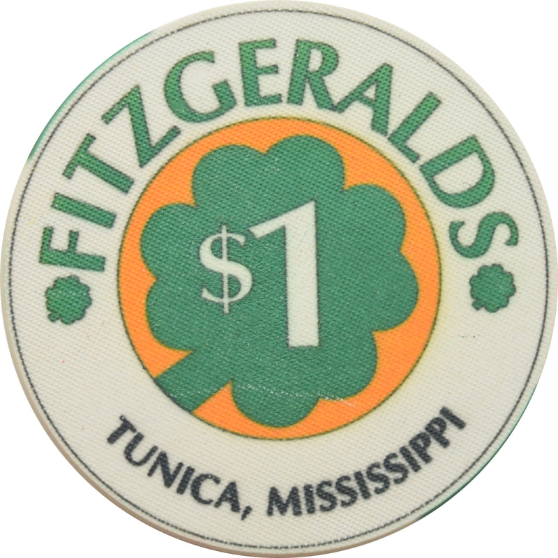 Fitzgeralds Casino Tunica Mississippi $1 Chip