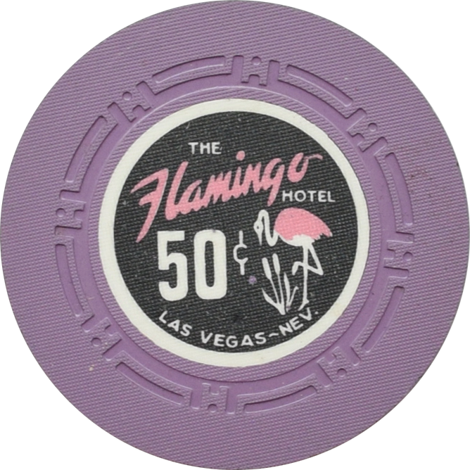 Flamingo Casino Las Vegas Nevada 50 Cent Chip 1969