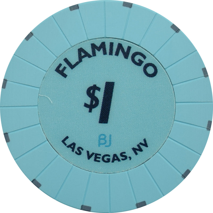 Flamingo Casino Las Vegas Nevada $1 Bud Jones Chip 2004