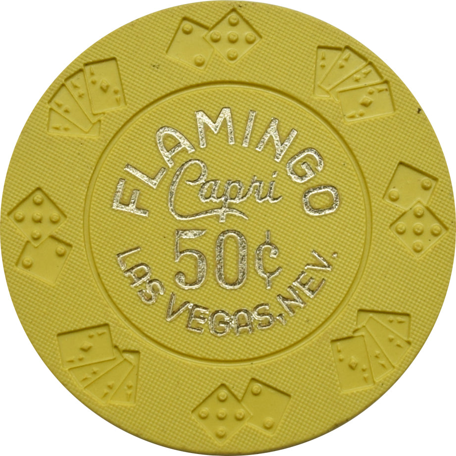 Flamingo Capri Casino Las Vegas Nevada  50 Cent Chip 1970s