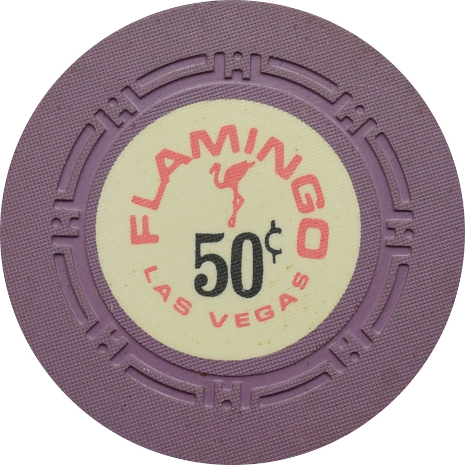 Flamingo Casino Las Vegas Nevada 50 Cent Chip 1972