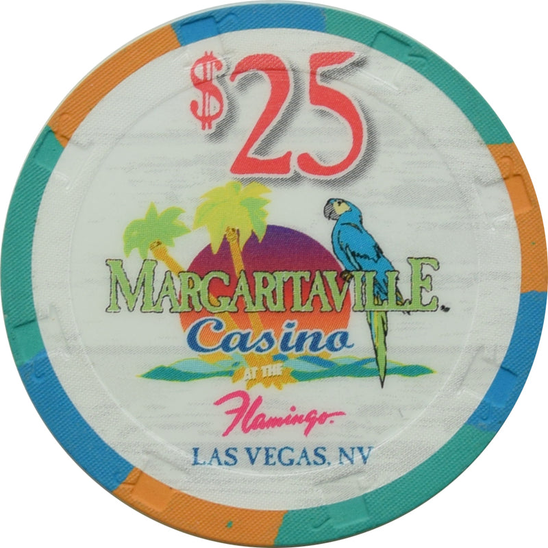 Flamingo Margaritaville Casino Las Vegas Nevada $25 Landshark Chip 2011