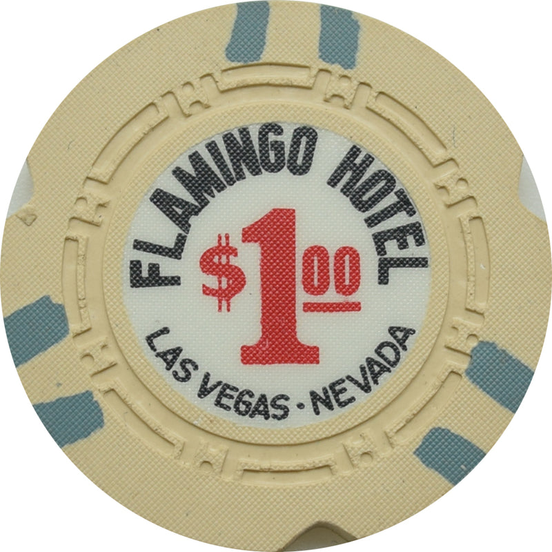 Flamingo Casino Las Vegas Nevada $1 Cancelled Chip 1964