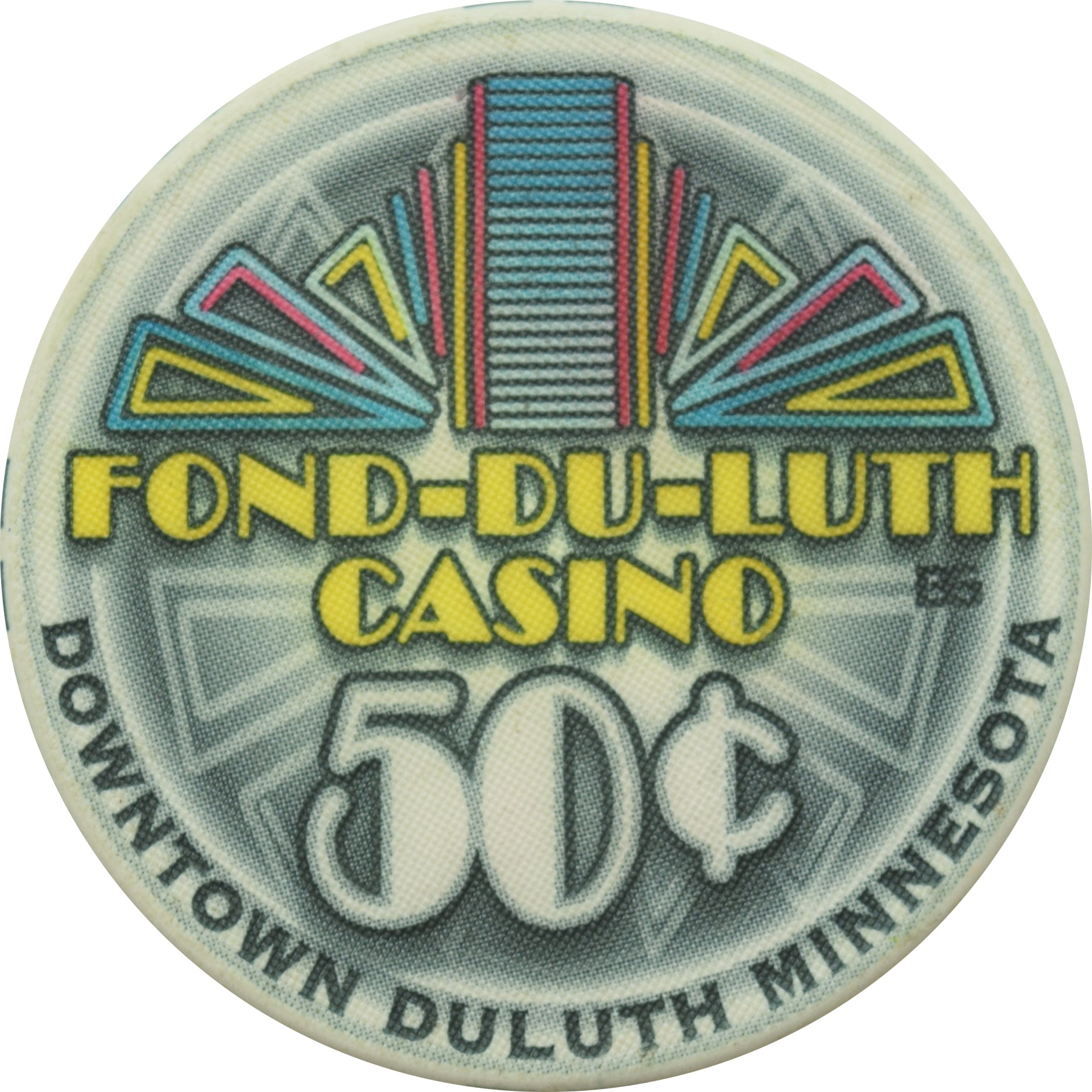 Fond-Du-Luth Casino Duluth Minnesota 50 Cent Chip