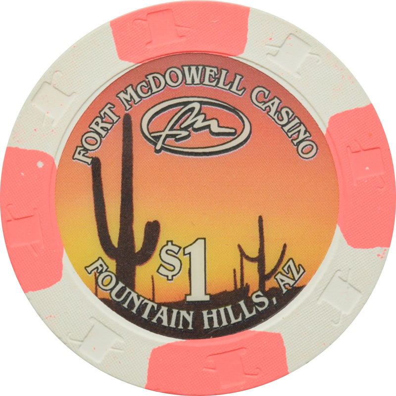 Fort McDowell Casino Fountain Hills Arizona $1 Chip