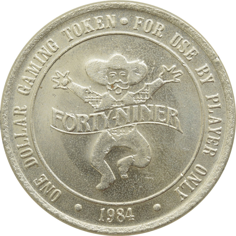 Forty Niner Truck Plaza Casino Winnemucca NV $1 Token 1984