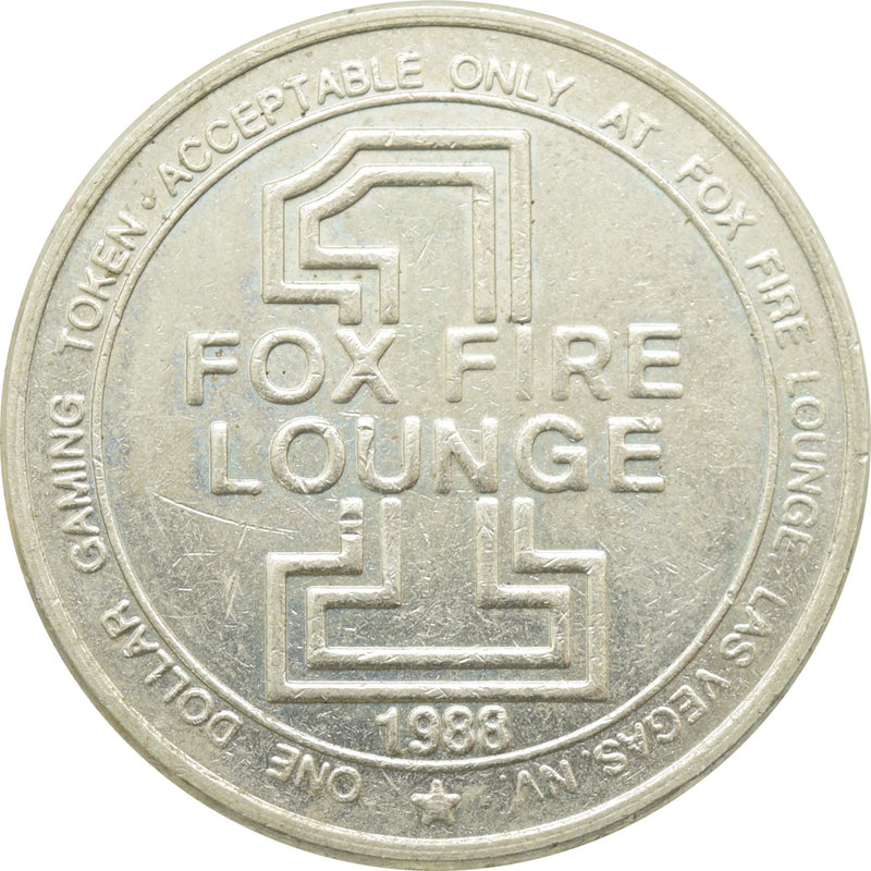 Foxfire Lounge Las Vegas NV $1 Token 1988