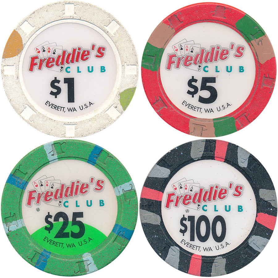 300 Freddies Club Casino Paulson Chips Set - Spinettis Gaming - 2