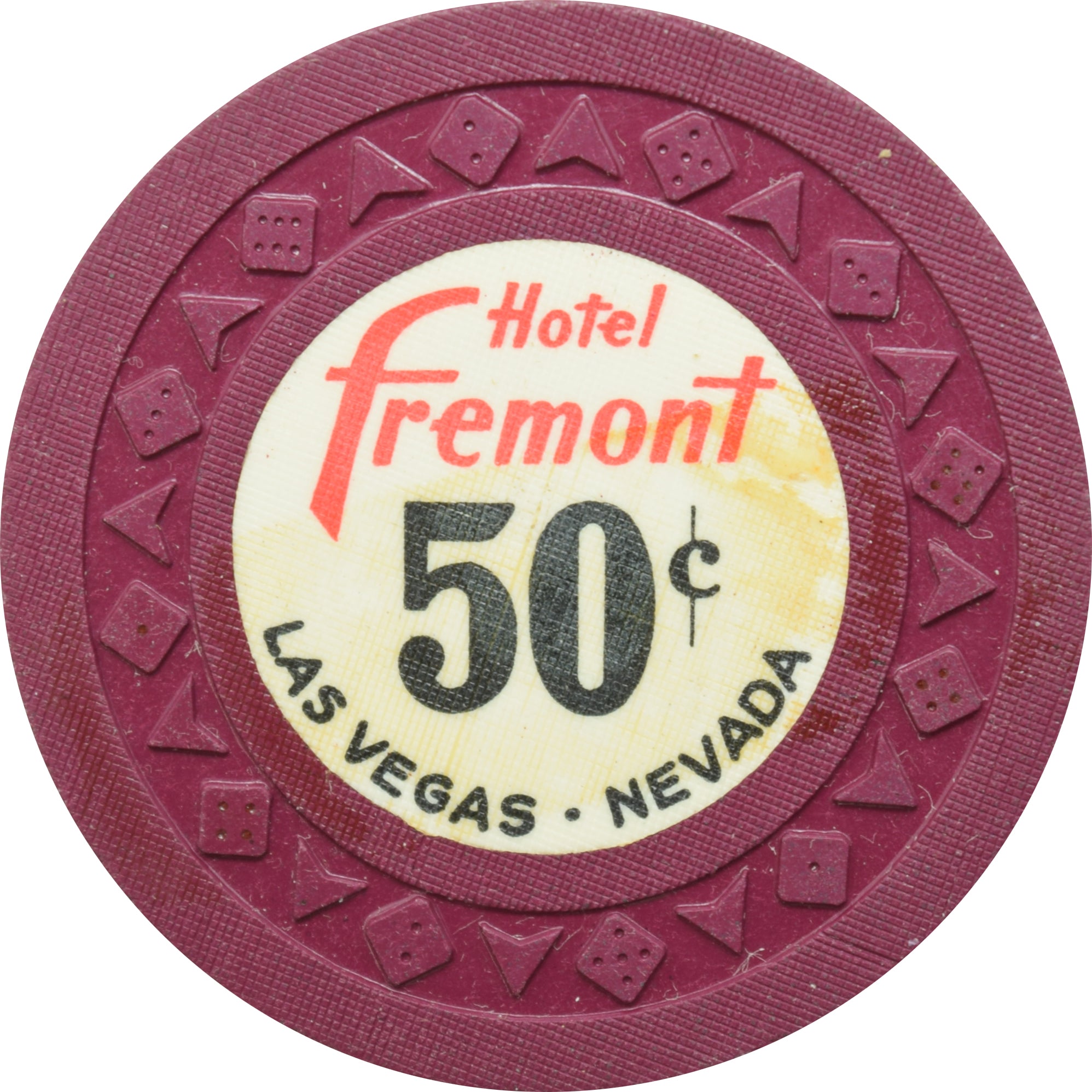 Fremont Casino Las Vegas NV 50 Cent Chip 1965