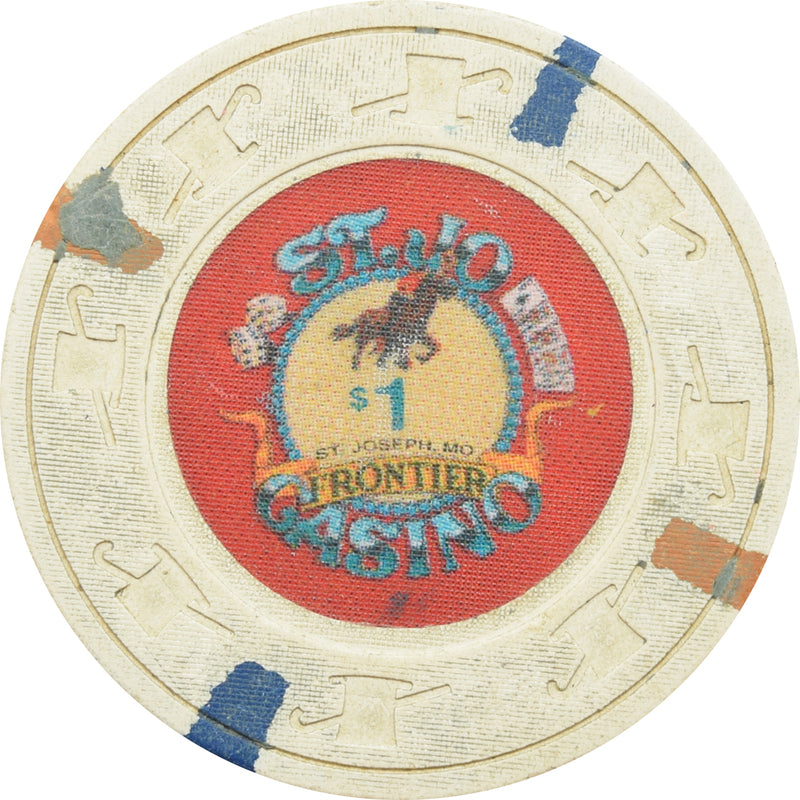 St. Jo Frontier Casino St. Joseph Missouri $1 Chip