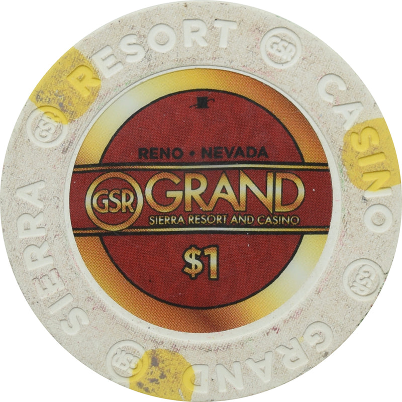 Grand Sierra Casino Reno Nevada $1 Chip 2018