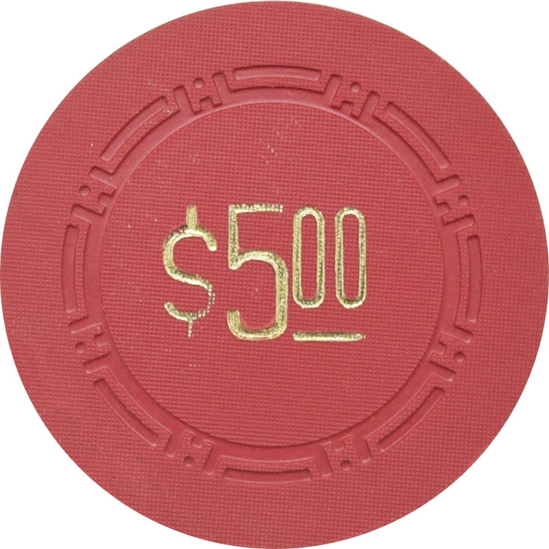 H.C.E Mold Generic $5 Casino Chip