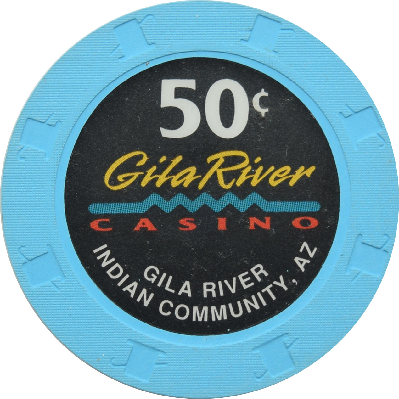 Gila River Casino Phoenix AZ 50 Cent Chip