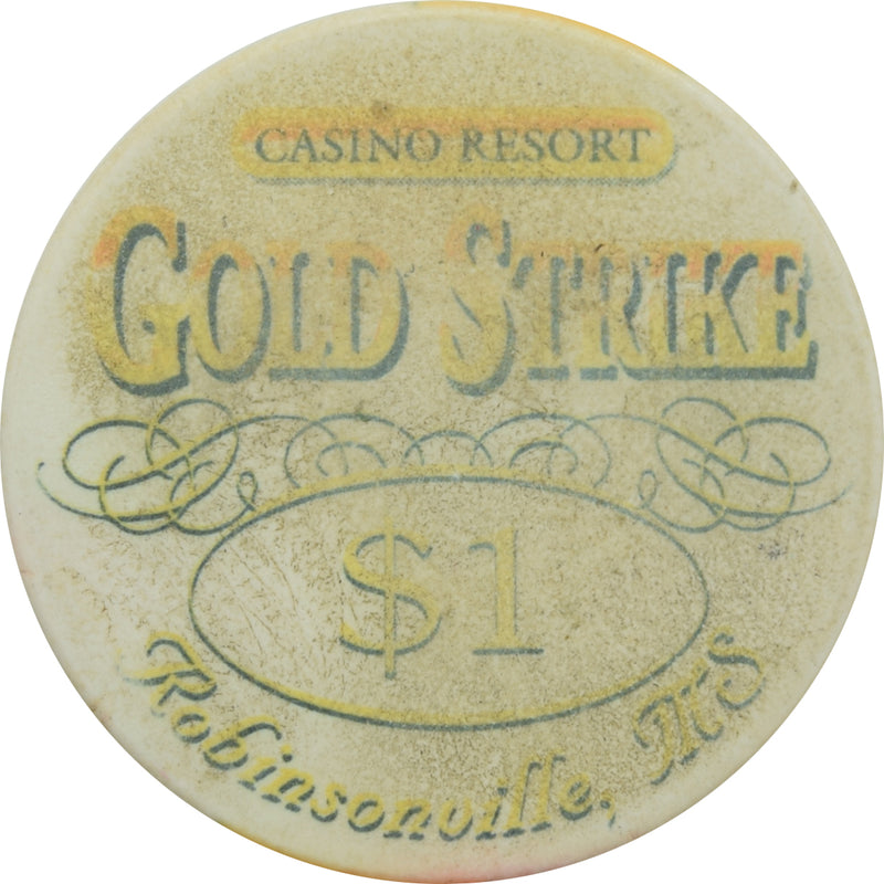 Gold Strike Casino Robinsonville MS $1 Chip