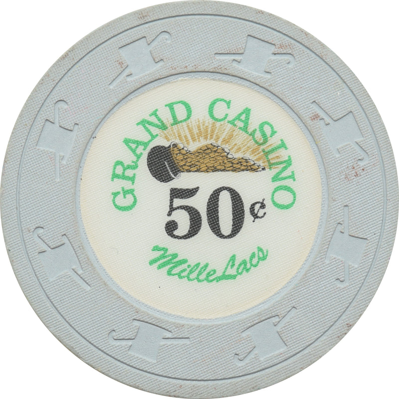 Grand Casino Mille Lacs Minnesota 50 Cent Chip