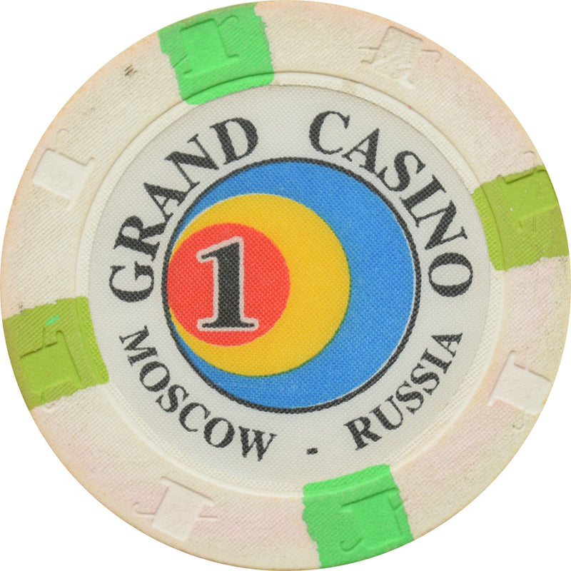 Grand Casino Moscow Russia $1 Chip