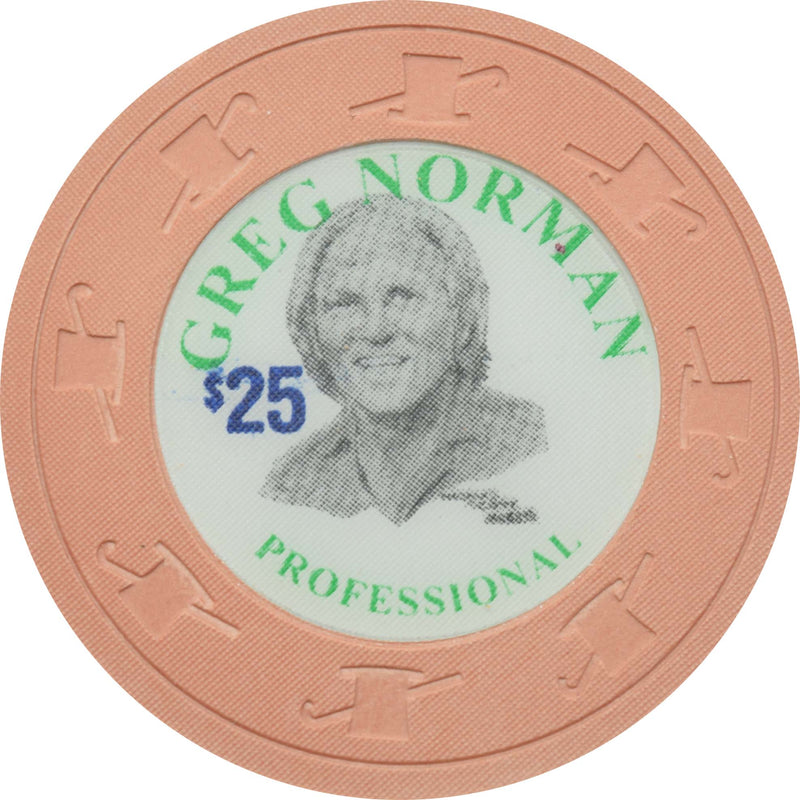 Greg Norman $25 Paulson Fantasy Chip