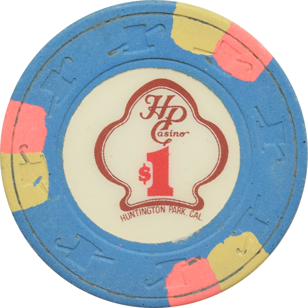 Huntington Park Casino Huntington Park California $1 Chip