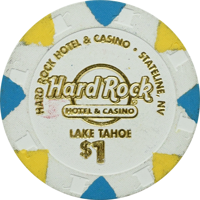 Hard Rock - Lake Tahoe Casino Stateline Nevada $1 Chip 2021