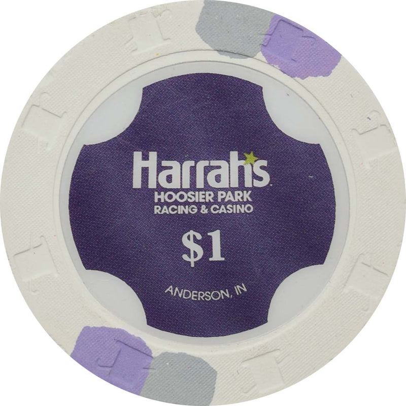 Harrah's Hoosier Park Racing & Casino Anderson Indiana $1 Chip