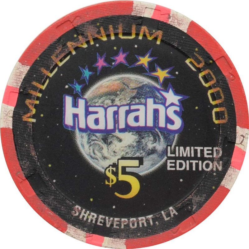 Harrah's Casino North Kansas City Missouri $5 Marlene Dietrich Chip