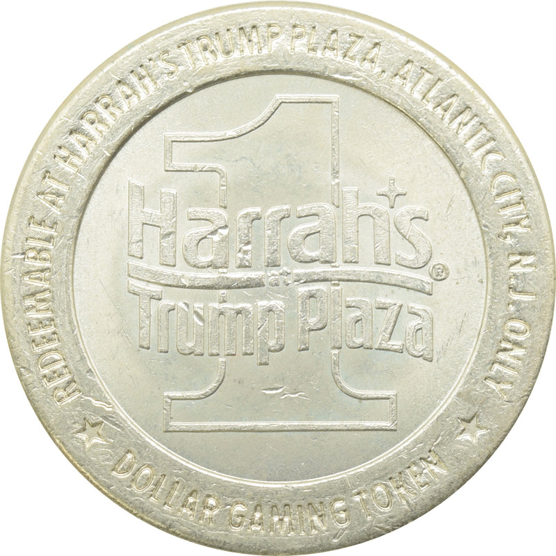 Harrah's Trump Plaza Casino Atlantic City NJ $1 Token