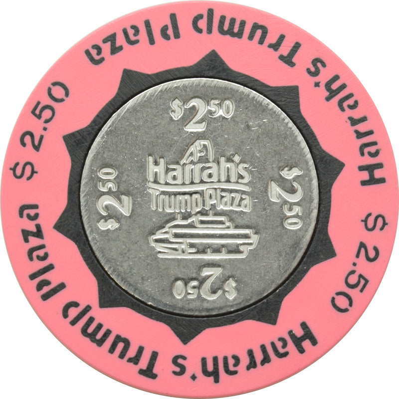 Harrah's Trump Plaza Casino Atlantic City New Jersey $2.50 Chip