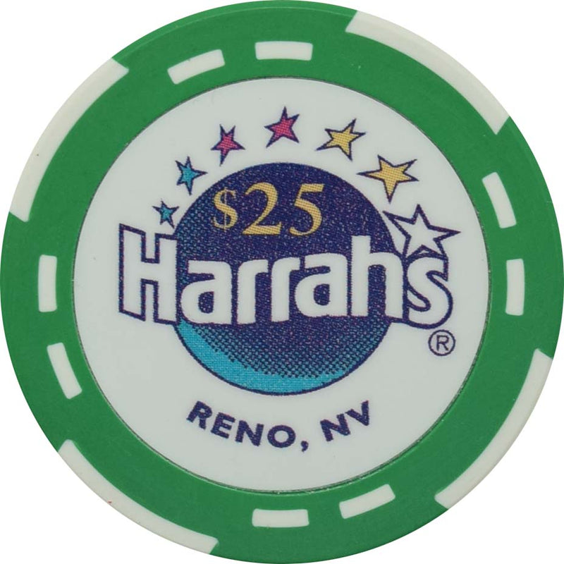 Harrah's Casino Reno Nevada $25 USA Map Chip 1996