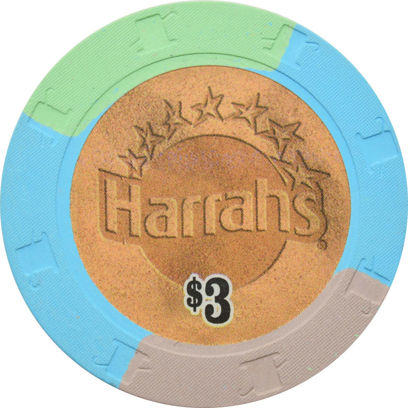 Harrah's Casino Laughlin Nevada $3 Paulson Chip 2007