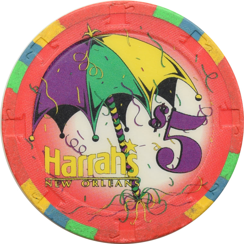 Harrah's Casino New Orleans LA $5 Chip