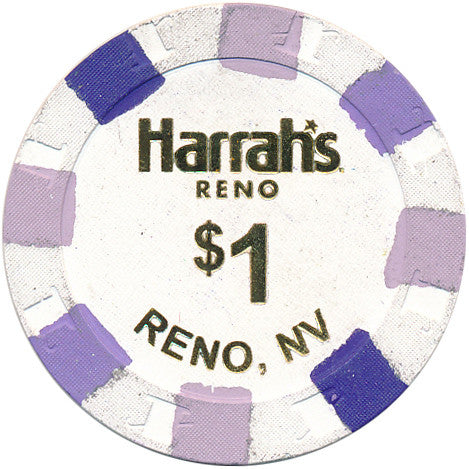 Harrah's, Reno NV $1 Casino Chip - Spinettis Gaming - 1