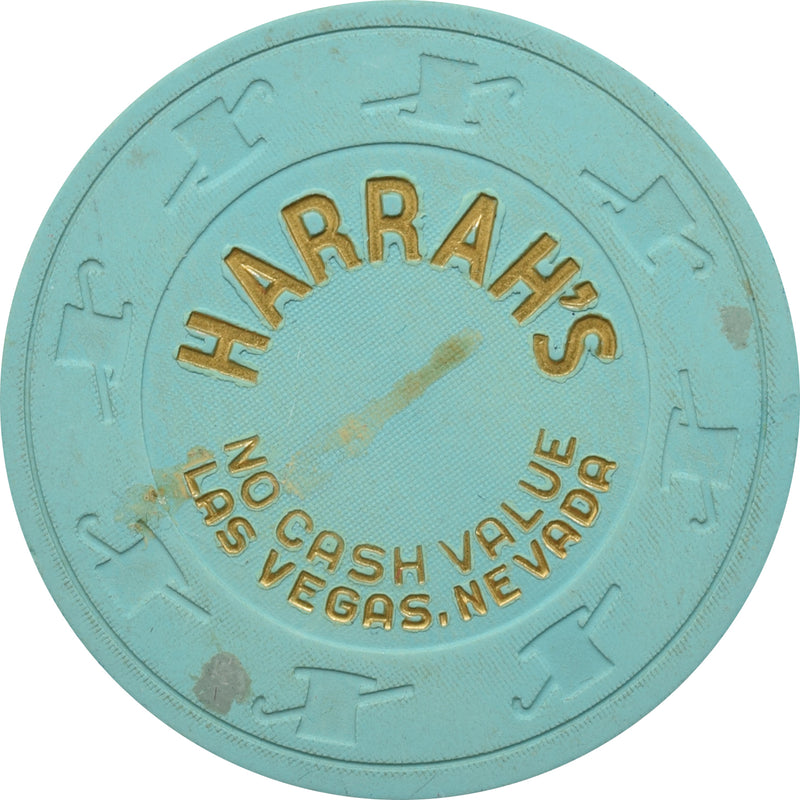 Harrah's Casino Las Vegas Nevada Blue NCV Chip 1990s