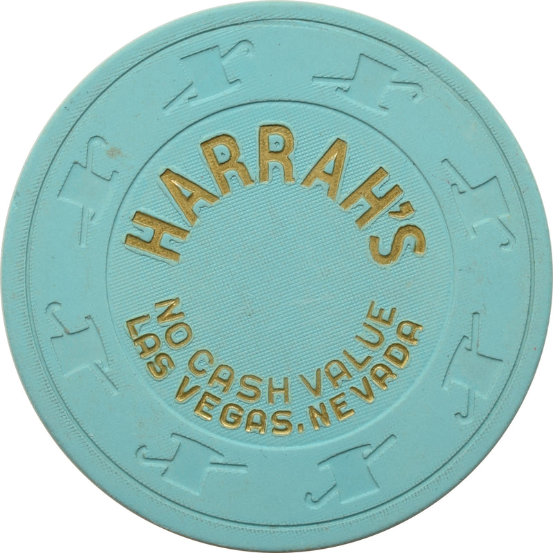 Harrah's Casino Las Vegas Nevada Blue NCV Chip 1990s