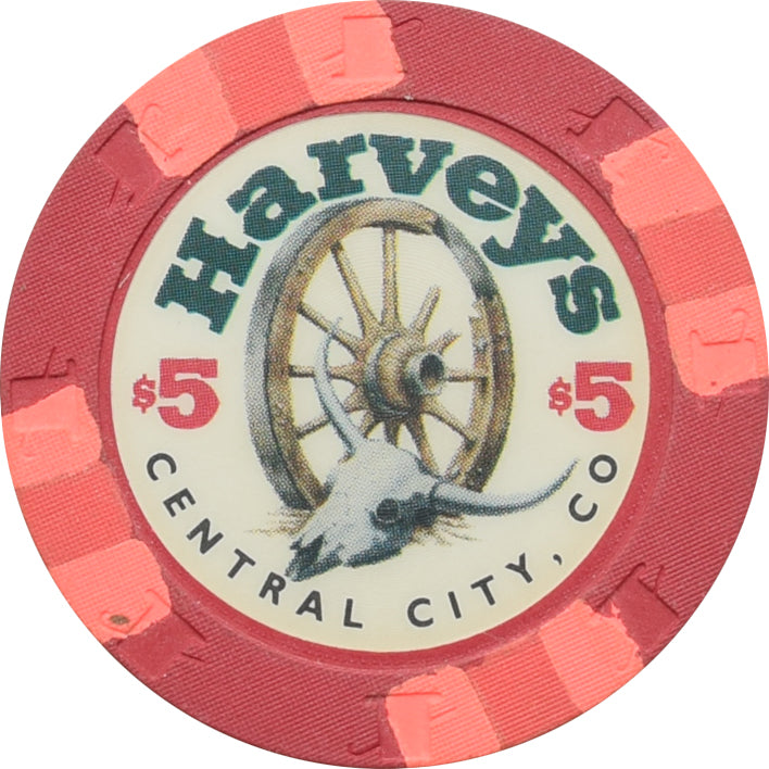 Harveys Casino Central City CO $5 Chip