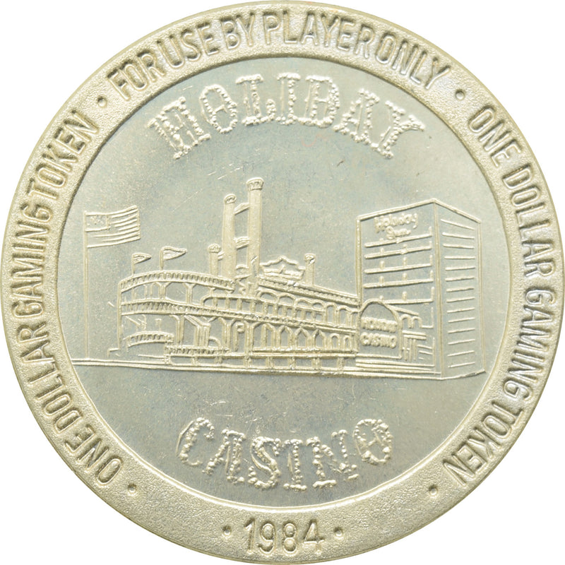 Holiday Casino Las Vegas NV $1 Token 1984