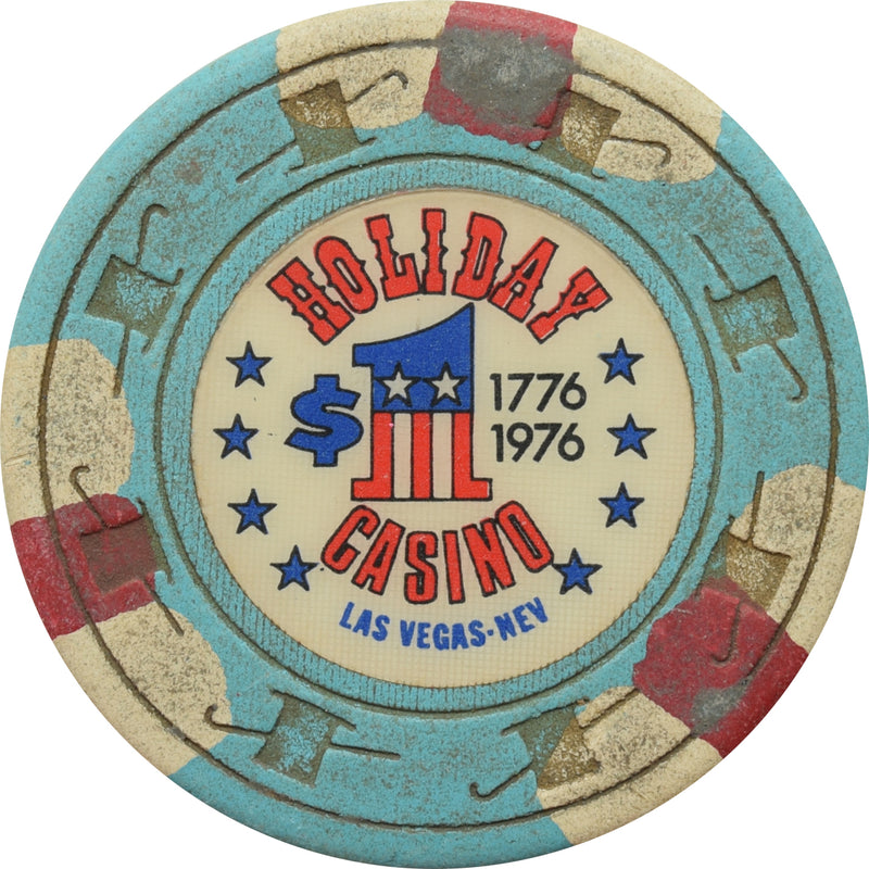 Holiday Casino Las Vegas Nevada $1 Bicentennial Chip 1976