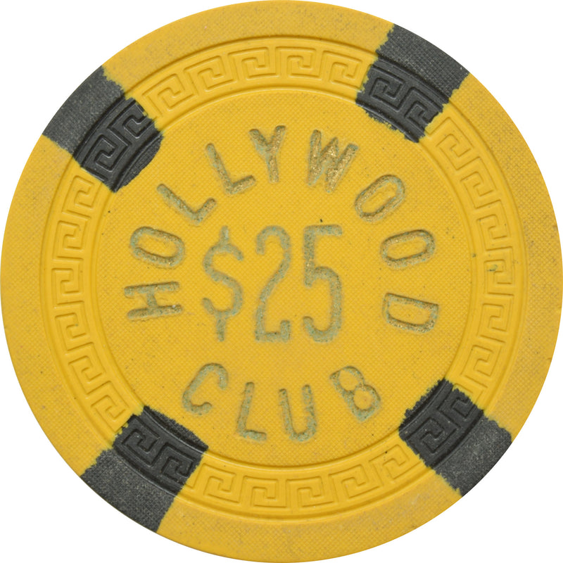 Hollywood Club Illegal Casino Toledo Ohio $25 Chip