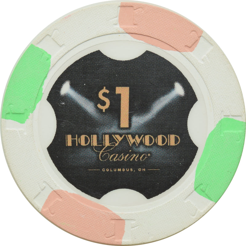 Hollywood Casino Columbus OH $1 Chip