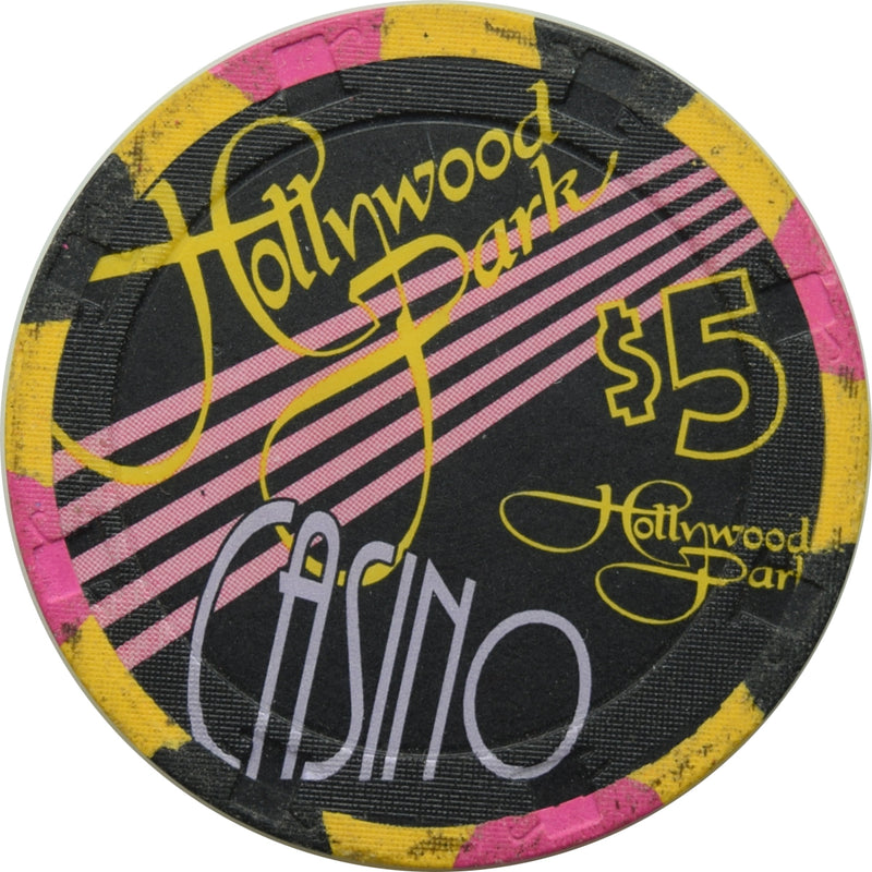 Hollywood Park Casino Inglewood California $5 1st Anniversary Chip