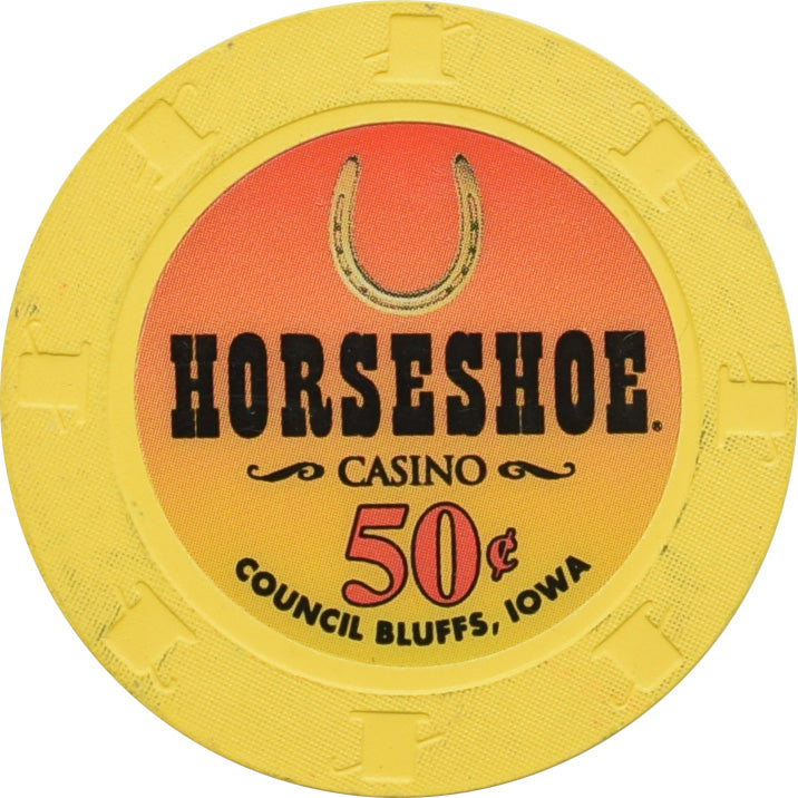 Horseshoe Casino Council Bluffs IA 50 Cent Chip