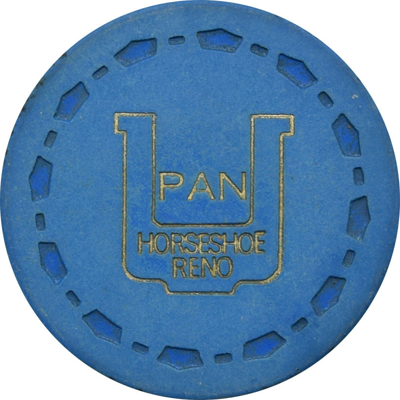 Horseshoe Club Casino Reno Nevada PAN Blue Chip 1970