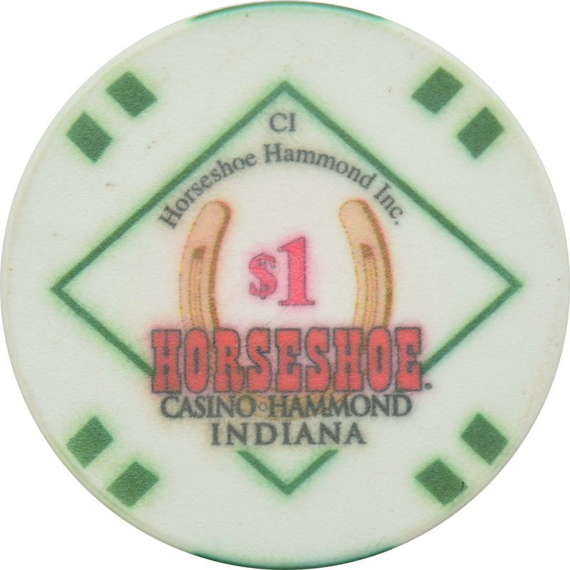 Horseshoe Casino Hammond Indiana $1 Chip