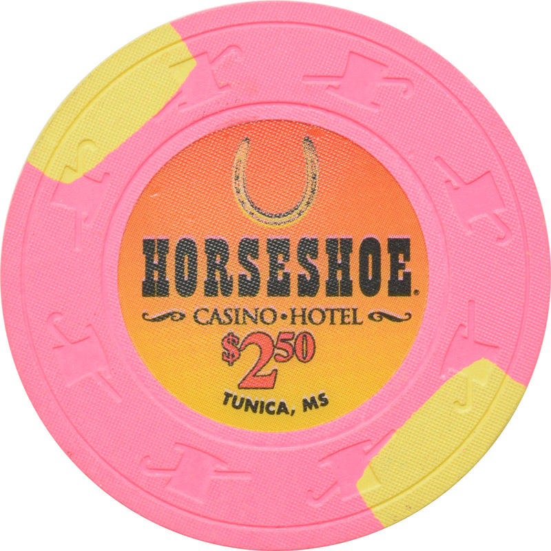 Horseshoe Casino Tunica MS $2.50 Chip